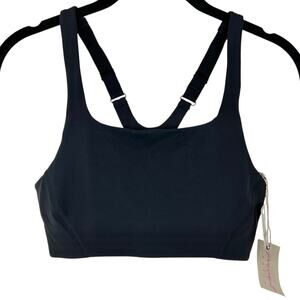 NEW Free People Movement x Hatch Never Better Square Neck Bra XS Black Maternity